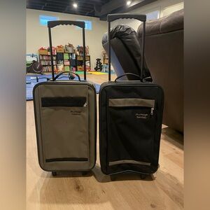 Black and Gray KIDS Travel Bag Set